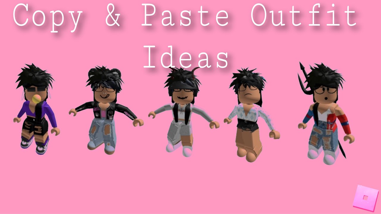 roblox copy and paste outfits 2021