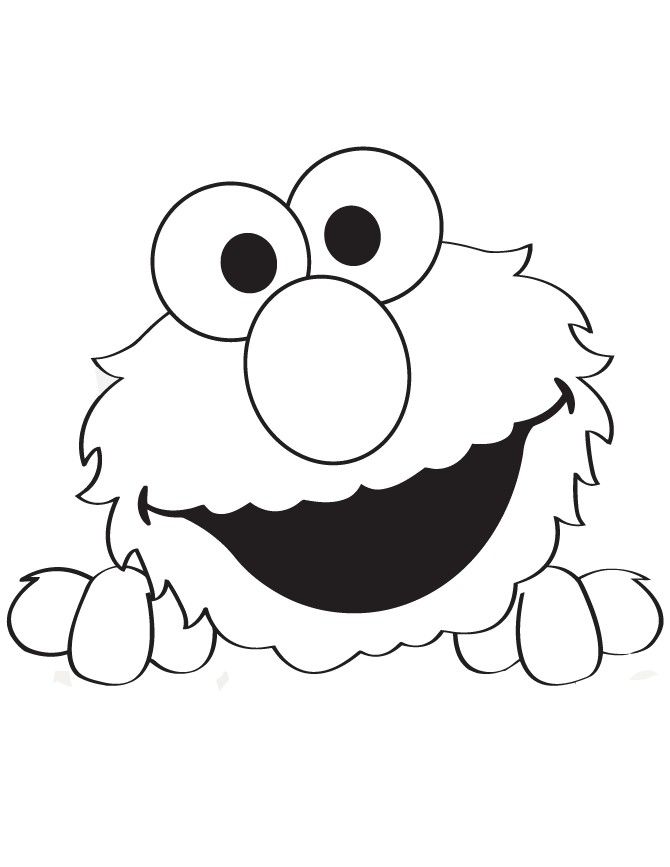 Featured image of post Elmo Dibujo Para Colorear