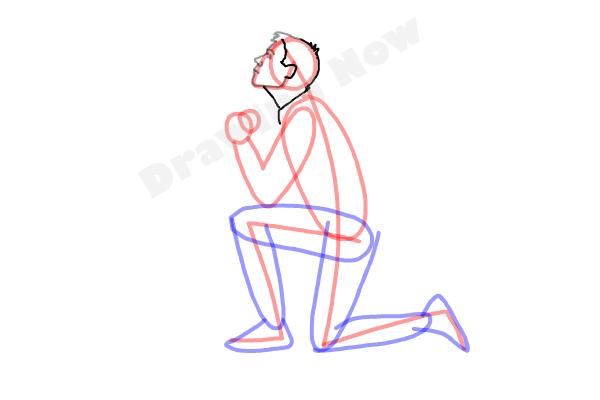 Featured image of post Knees Person Kneeling Drawing Reference