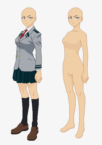 Featured image of post Uniform Body Bnha Template